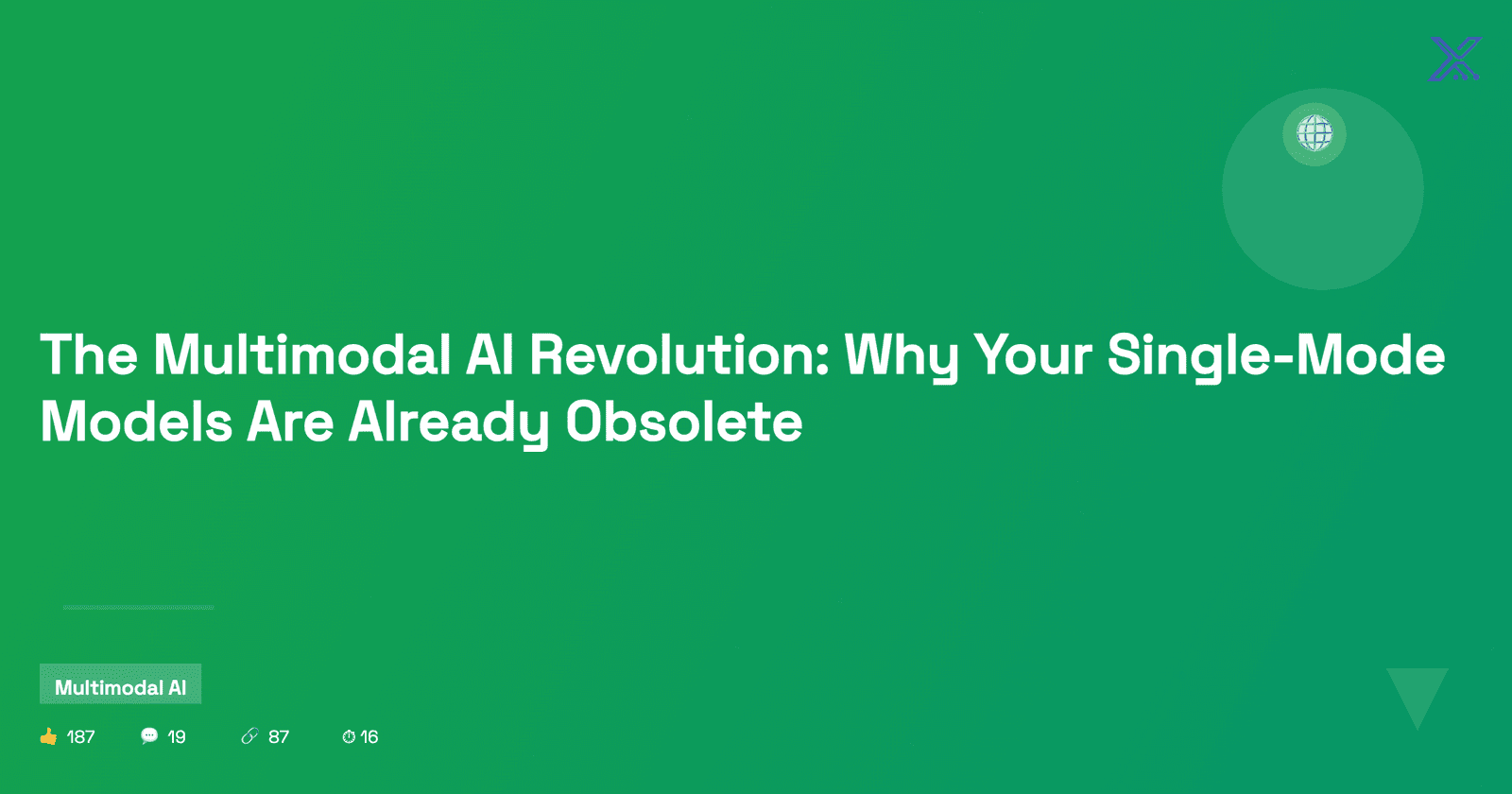 The Multimodal AI Revolution: Why Your Single-Mode Models Are Already Obsolete